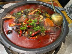 -探鱼·鲜青椒爽麻烤鱼(苏宁广场店)