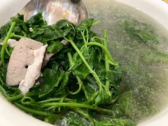 猪肝瘦肉窝恩平簕菜-东兴黄鳝饭店(江洲店)