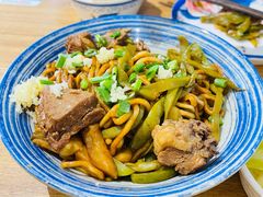 单人牛腩焖面-金豆角砂锅焖面(安贞店)