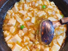 石锅鸡汤豆腐-绿茶餐厅(光谷世界城步行街店)