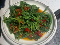 爽口丝瓜尖-米氏火鱼·泡椒鱼火锅(李子坝老店)