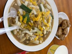 糟肉竹笋炒年糕-老袁炒年糕(富豪路店)