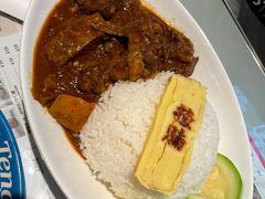 咖喱揸腩饭-敏华冰厅(平安金融中心店)