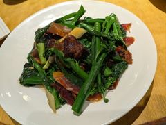 芥蘭炒榮華臘味-大荣华酒楼(元朗老店)