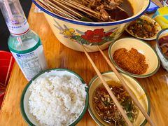 -拈签一笑黄牛肉辣卤串串