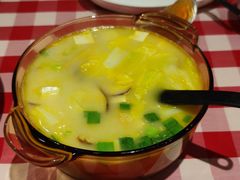 鸡汤小白菜炖豆腐-西贝莜面村(镇江苏宁广场店)