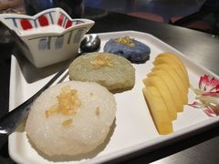 三色香芒糯米飯-新越盏·东南亚料理(捷登都会店)