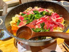 牛肉寿喜锅-藤原布二·八佰善会席料理(奥体店)