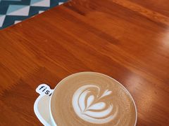 澳洲白咖&nbsp;Flat&nbsp;White-fishtank鱼缸咖啡(三山街店)