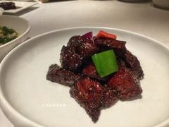 黑椒牛肉粒-玫瑰厅上海菜(兴国路店)
