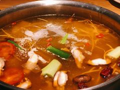 酸萝卜鸭架汤-守柴炉烤鸭(科华中路王府井店)