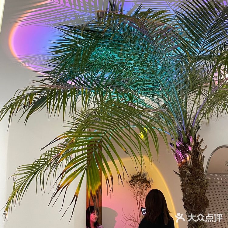 店里虽然人很多 但座位还是一直有的