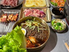 -围炉肉舍•炭烤活鳗•丹东海鲜烤肉(步行街店)