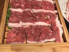现切鲜羊上脑-老墙根涮肉·铜锅·烧烤(欢乐谷·王四营店)