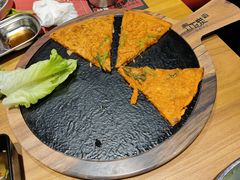 泡菜饼-青瓦炭韩潮烤肉(花园道店)