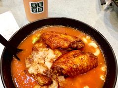 番茄浓汤鸡翅猪扒通粉-华嫂冰室(尖沙咀店)