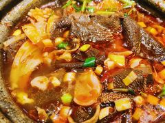 砂锅毛血旺-王明古法砂锅居(开化寺店)