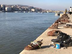 -多瑙河畔鞋履雕塑