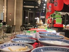 自助取餐区-美食汇自助餐厅(兰州万达文华酒店)