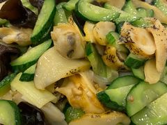 黄瓜片炒老婆角-林之六八·6886大连老菜馆