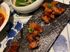 雪花糖醋里脊-绿茶餐厅(布吉万象汇店)