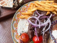 kebab plate 牛羊肉混盘-Uncle Kosto科斯托·中东菜