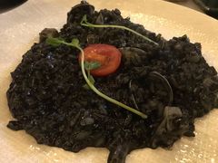 墨鱼汁蛤蜊烩饭-IL Forno 意坊·意大利餐厅(温州万象城店)