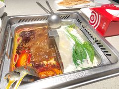 清油麻辣锅底-海底捞大排档火锅(悦荟广场店)