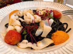 墨鱼汁海鲜面-Las Tapas(思南公馆店)