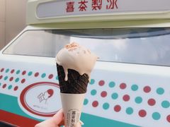 麻酱糖饼gelato-喜茶(北京三里屯太古里店)