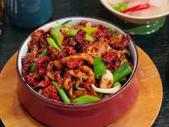 宫爆板筋-山石榴·贵州菜(丰盛里店)