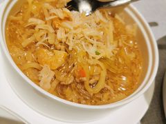 瑶柱虾干酸汤烩粉丝-甬府小鲜(万象城店)
