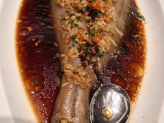 蒜茸豉香格陵兰蝶鱼-童福兴·南京菜(老门东店)