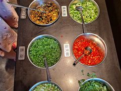 自助调料区-淘米捞·米汤脆鲩鱼火锅(福田皇岗店)