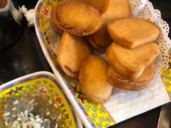 炸馒头片带臭豆腐-芦月轩羊蝎子(北蜂窝店)