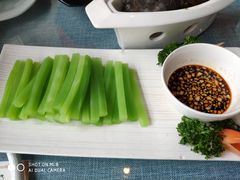 白灼莴笋-茶油香闽南菜·花园餐厅(前埔店)