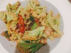 小炒有机花菜-上名堂·鱼头好吃(体育场路店)