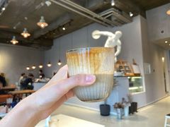 大理石拿铁-中国油画院咖啡馆