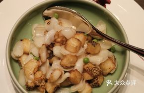 Bamboo Shoot Honey Bean Pan-Fried Cod
