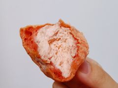草莓爆浆麻薯-東更道点心行(利客来店)