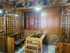 -果松木炭酸菜铜火锅·外婆参鸡汤