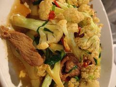 孜然花菜-龙巢盱眙龙虾·牛蛙·烧烤宵夜(八卦岭店)