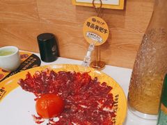 尊品黄肥牛（吊龙）-潮汕大目牛肉火锅(水围店)