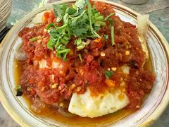 凉拌荷包蛋-浩海火燒雲傣家菜(芮欧百货店)