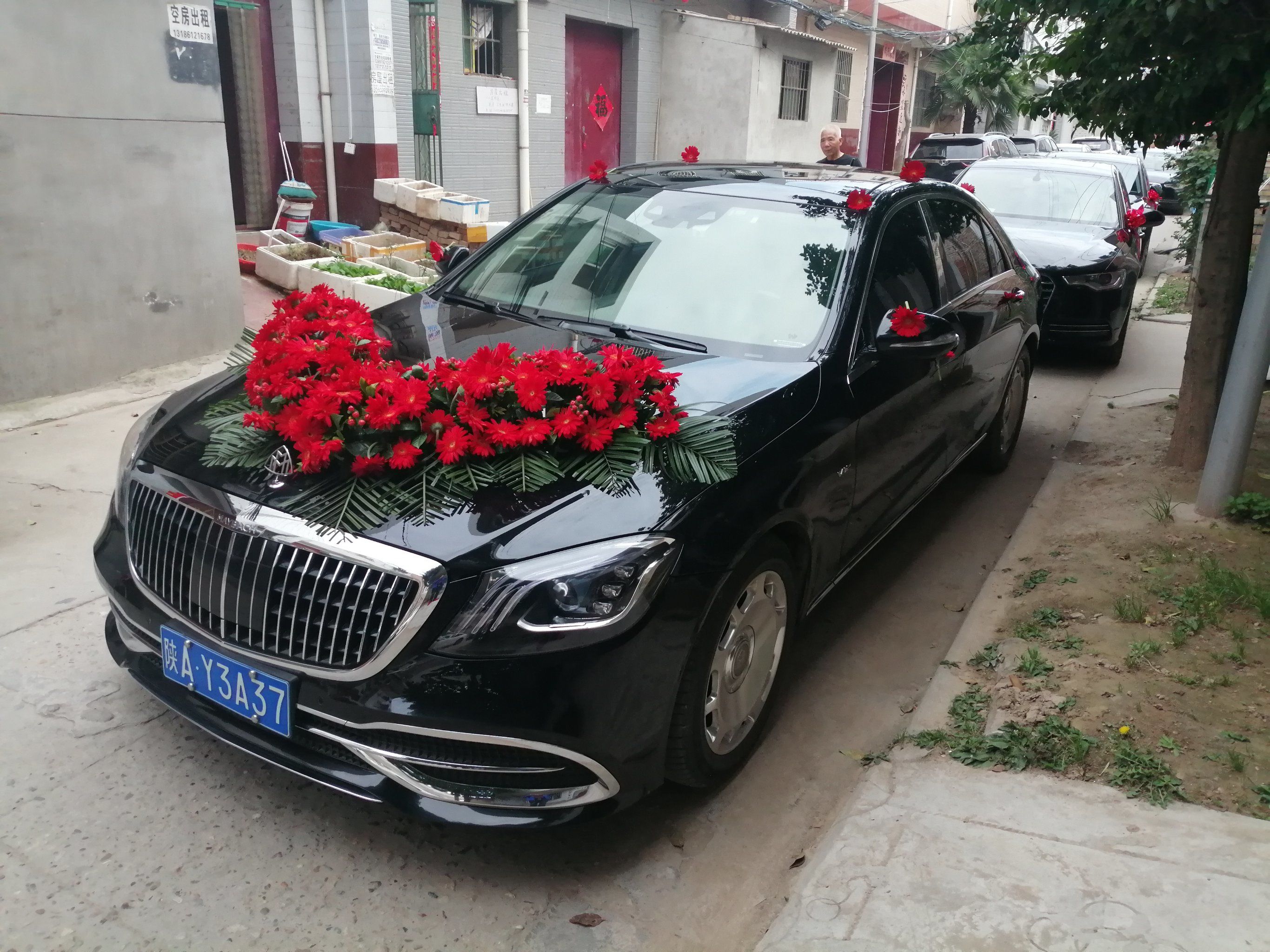 婚礼婚车 #婚庆 #婚礼车队接亲