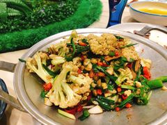 干锅有机花菜-苏浙徽·江南荟·本味融合菜(相城方圆里店)