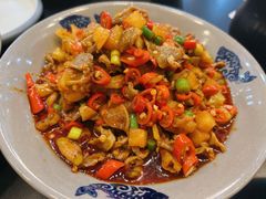 酸辣炒鸡杂-潇湘阁(望京SOHO店)