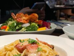 培根蘑菇意粉-Bistro 63 创意融合料理(广粤天地店)
