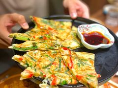 -明洞阿姨·韩式酱蟹烤肉·创意料理(三元桥店)