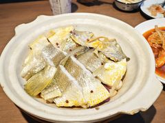 红胡椒砂锅焗黄鱼-1937青岛老味道·海肠捞饭·青岛菜(大鲍岛栈桥店)